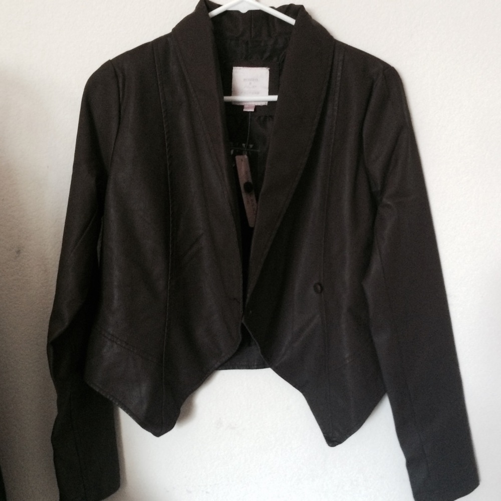 Brown wrap jacket NWT - image 2
